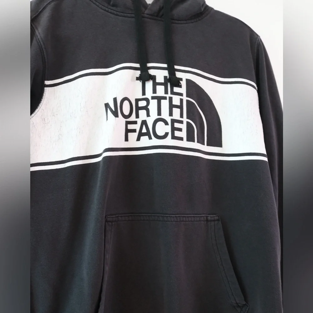 The North Face Black and White Hoodies Sweatshirts
